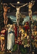 Hans Baldung Grien The Crucifixion of Christ oil